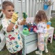 WOOPIE Zestaw Małego Ogrodnika 15el. Dinozaury