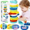 TOOKY TOY Gra Zręcznościowa Klocki Zwierzęta Certyfikat FSC