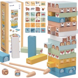 TOOKY TOY Gra Zręcznościowa Zwierzęta 82 el.