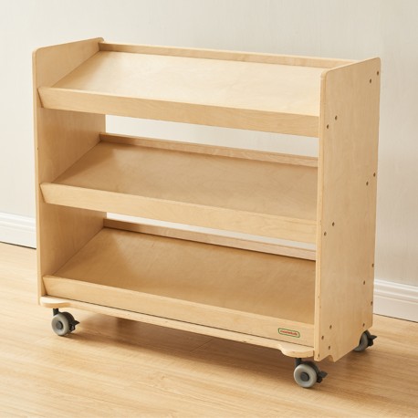 MASTERKIDZ Regał na Kółka - 3 Półki Na Akcesoria Do Tablicy STEM