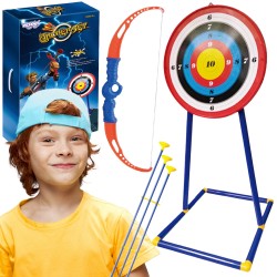WOOPIE Zestaw Małego Łucznika Łuk Strzały Tarcza  12el.