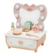 TOOKY TOY Drewniana Toaletka Akcesoria Lustro + Kosmetyki