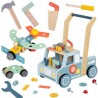 TOOKY TOY Drewniany Chodzik Samochód Mini Warsztat STEM