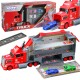 Zestaw Ciężarówka Laweta Garaż Tor Wyścigowy