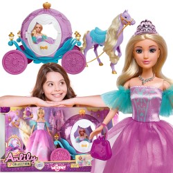 WOOPIE Lalka Księżniczka Lily i Magiczny Powóz Karoca Akcesoria