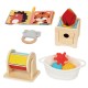 TOOKY TOY Box Pudełko XXL Montessori Edukacyjne 6w1 Sensoryczne5-6 Mies