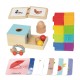 TOOKY TOY Box Pudełko XXL Montessori Edukacyjne 6w1 Sensoryczne 7-8 Mies