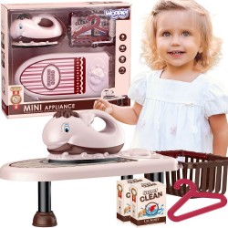 WOOPIE Zestaw do Prasowania 2w1 Deska Żelazko z Muzyką 7 el.