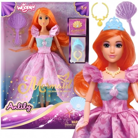 WOOPIE ROYAL Lalka Lili Księżniczka z Akcesoriami – Idealny Prezent Dla Małej Księżniczki