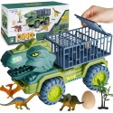 WOOPIE Ciężarówka Dinozaur Transporter Figurki