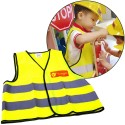 CLASSIC WORLD EDU Kamizelka Odblaskowa Ostrzegawcza Rowerowa Budowlana Uniwersalna