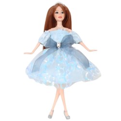 WOOPIE ROYAL Lalka Emi w Błękitnej Sukience Tiulowej