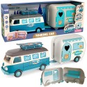 WOOPIE Kamper XL dla Lalek Zestaw Kempingowy z Przyczepką