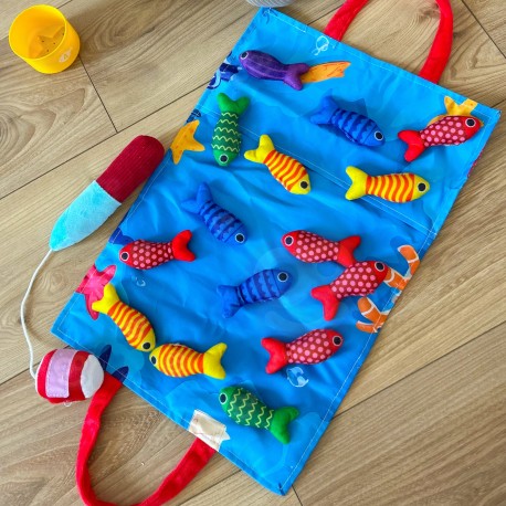 WOOPIE Zestaw Małego Wędkarza Nauka Liczenia 22 El.