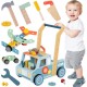TOOKY TOY Drewniany Chodzik Samochód Mini Warsztat STEM
