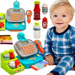 WOOPIE Kasa Sklepowa Dino z Półką