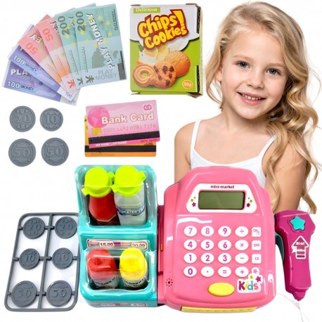 WOOPIE Kasa Sklepowa z Półką