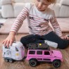WOOPIE Zestaw Różowy Samochód Terenowy z Przyczepką i Figurką Konia