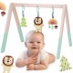 TOOKY TOY Baby Gym Stojak Edukacyjny Gimnastyczny 3 Zawieszki