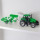 WOOPIE Traktor Rolniczy Ze Zgrabiarką