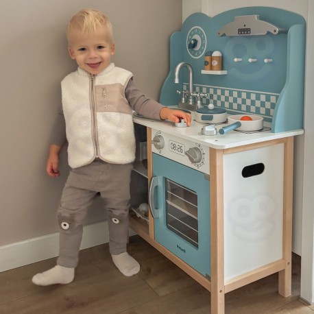 VIGA PolarB Kuchnia z Akcesoriami Silver - Blue