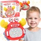 WOOPIE Gra POP IT Elektroniczna Antystresowa Zręcznościowa Krab Czerwony