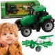 WOOPIE Traktor Rolniczy Ze Zgrabiarką