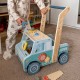 TOOKY TOY Drewniany Chodzik Samochód Mini Warsztat STEM