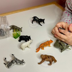 WOOPIE Zestaw Figurki Dzikie Zwierzęta 16 szt. - wersja 2