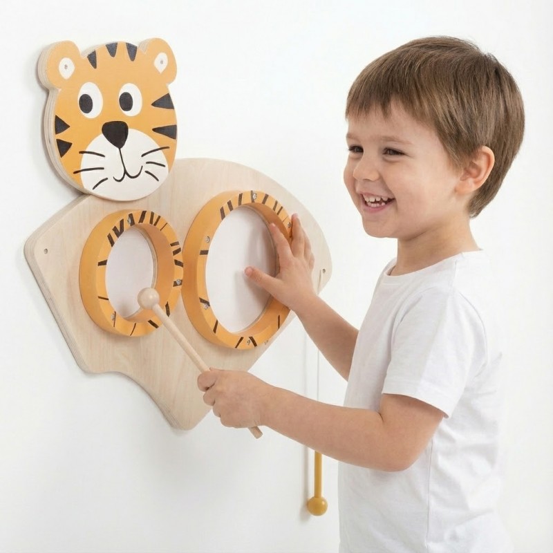 CLASSIC WORLD EDU Muzyczna Tablica Ścienna TYGRYSEK