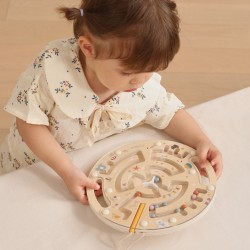 VIGA PolarB Drewniany Labirynt Magnetyczny 4 Sezony
