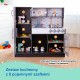 TOOKY TOY Kuchnia Drewniana Nowoczesna Akcesoria