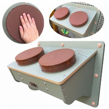 MASTERKIDZ Bongosy Instrument Muzyczny Bębenki Akcesoria STEM