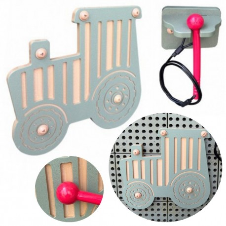 MASTERKIDZ Guiro Instrument Muzyczny Traktor Akcesoria STEM