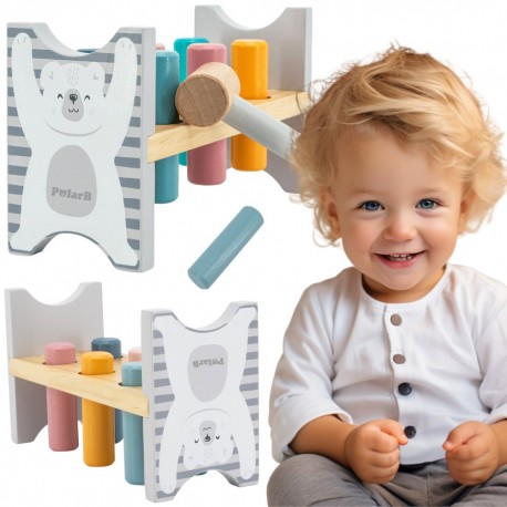 Drewniana Przebijanka Viga Toys