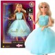WOOPIE ROYAL Lalka Lily 30 cm Długie Blond Włosy Elegancka Turkusowa Sukienka