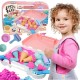 WOOPIE Zestaw Piasek Kinetyczny Lody w Walizce 1kg + Akcesoria