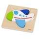 VIGA Drewniane Puzzle – Kolorowy Samolot