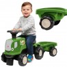 FALK Jeździk Traktor z Przyczepą Birdy Farm Zielony 1-3 lat