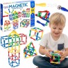 WOOPIE Klocki Magnetyczne Konstrukcyjne 3D 128 el. XXL