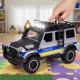 WOOPIE Zestaw Samochód Terenowy Policyjny z Przyczepą dla Konia