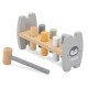 Viga PolarB Drewniana Przebijanka Wbijanka z Młoteczkiem Pingwinek Montessori