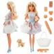 WOOPIE Lalka 30 cm Wiosenna Suknia Akcesoria Piesek Piknik