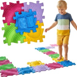 WOOPIE Mata Sensoryczna Ortopedyczna Puzzle 5 el.