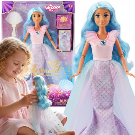 WOOPIE ROYAL Lalka Lili - Syrenka z Akcesoriami Morska Przygoda