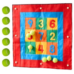 MASTERKIDZ Kolorowa Kwadratowa Tarcza Numeryczna STEM