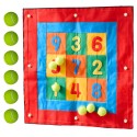 MASTERKIDZ Kwadratowa Tarcza Na Rzepy Rzut Do Celu Do Tablicy STEM
