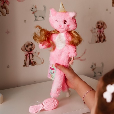 WOOPIE ROYAL Lalka Emi w Różowym Przebraniu Misia