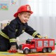 WOOPIE Ciężarówka Wóz Strażacki Na Wodę Dźwięk Światła 1:14