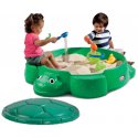 LITTLE TIKES Piaskownica Żółw Pojemnik na Zabawki z Przykrywką
